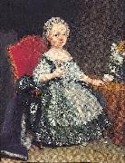 Giuseppe Dupra Portrait of Maria Teresa of Savoy oil painting reproduction